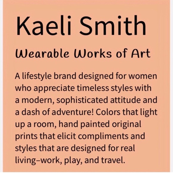 Kaeli Smith Pink and White Print Dress - Picture 8 of 8